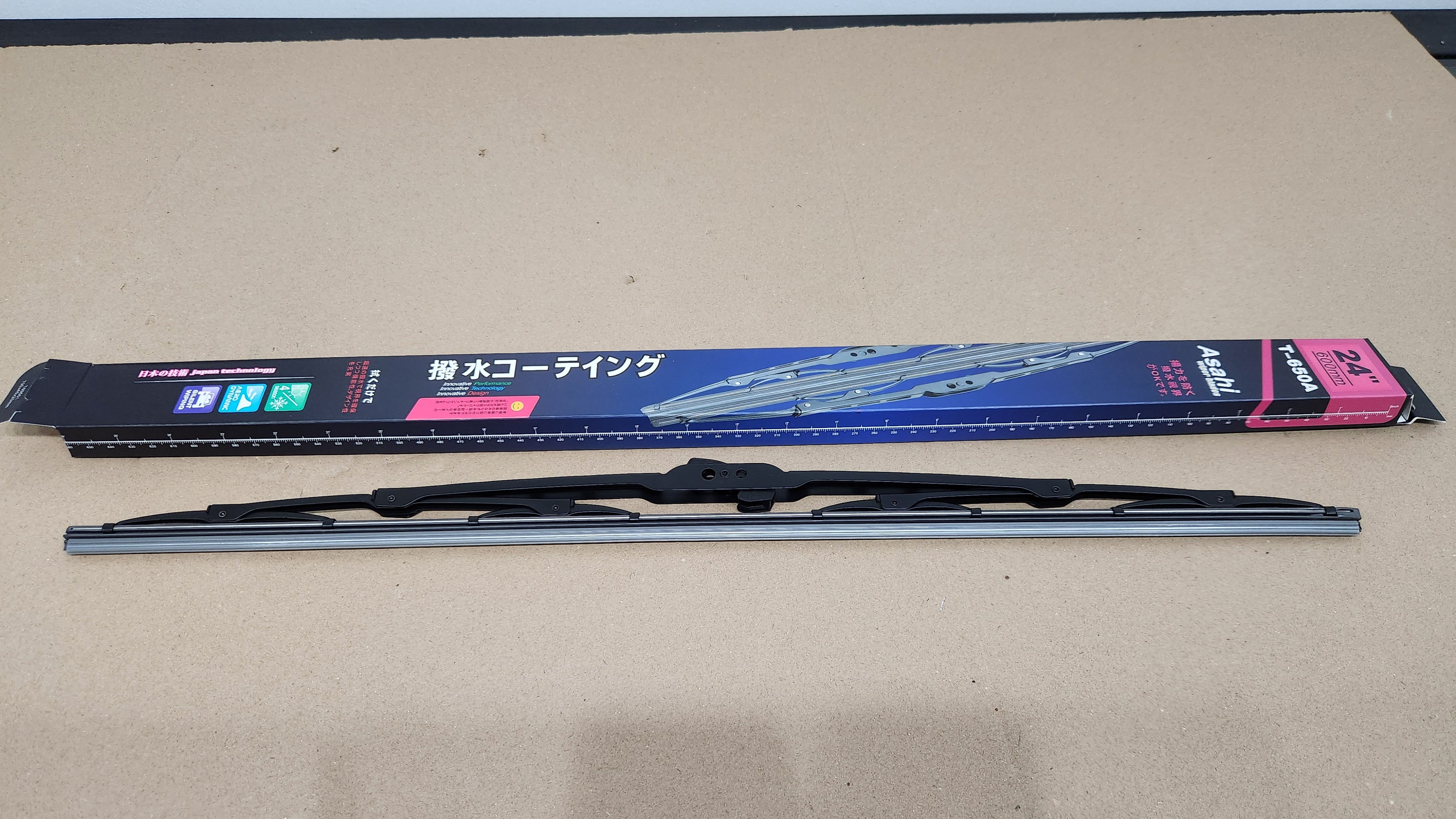 ASAHI - UNIVERSAL WIPER BLADE - 24 INCHES - T-650A - ACCESSORIES