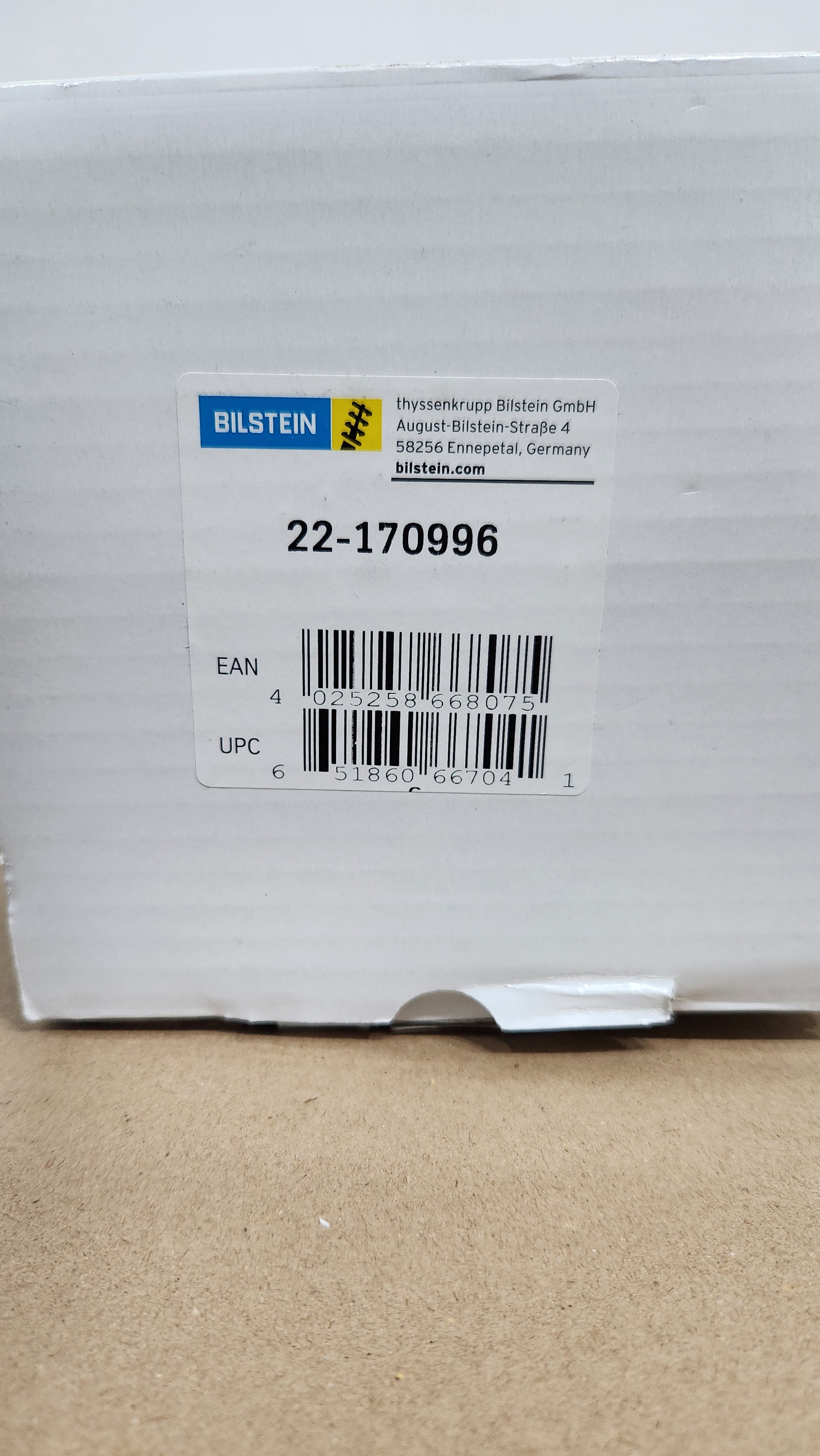 BILSTEIN - SHOCK ABSORBER - FRT LH - 22-170996 - MINI R56 FROM 2007