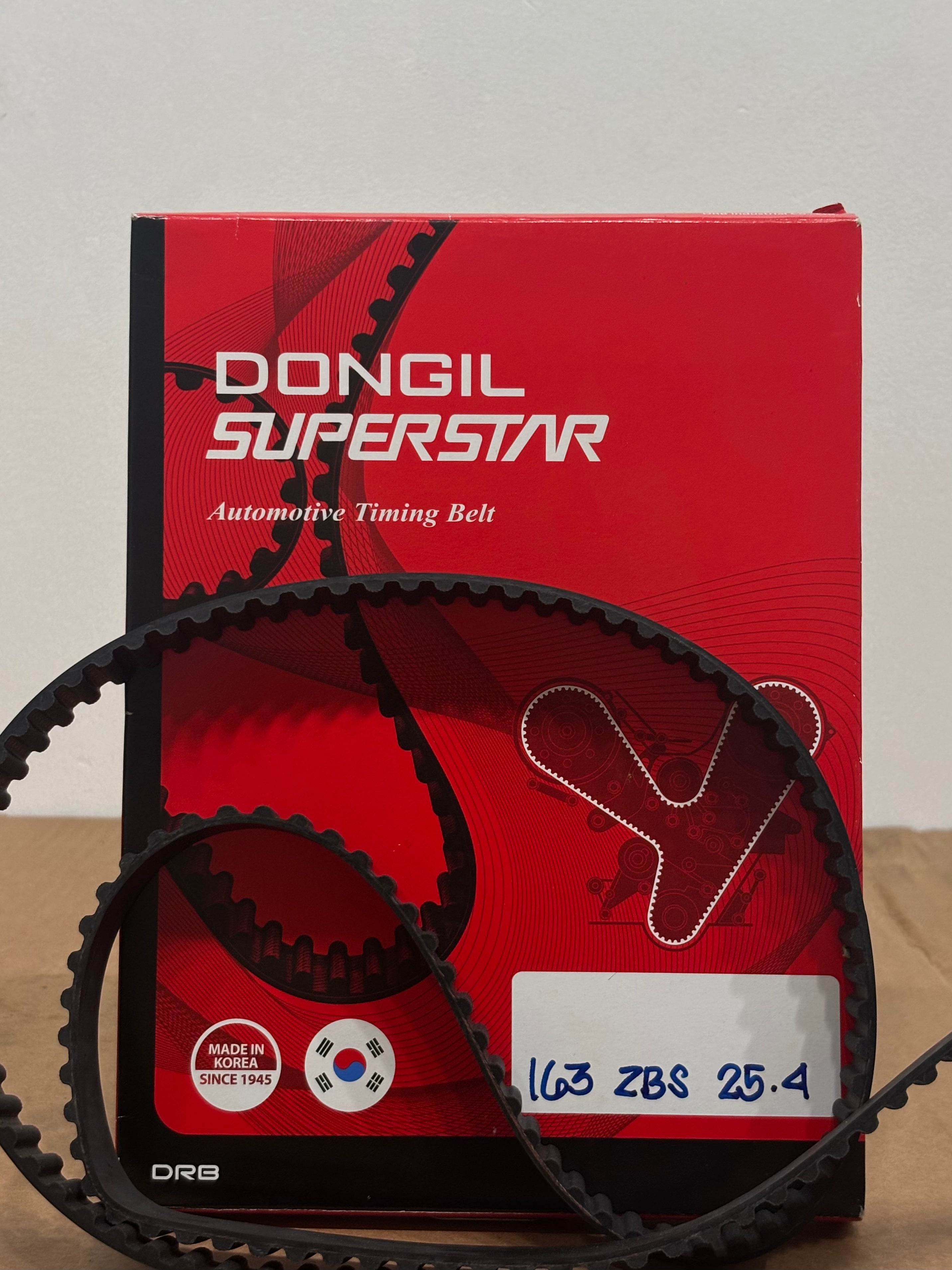 DRB - TIMING BELT - 163 ZBS 25.4 - L300, OLD GRACE - FLAT TEETH