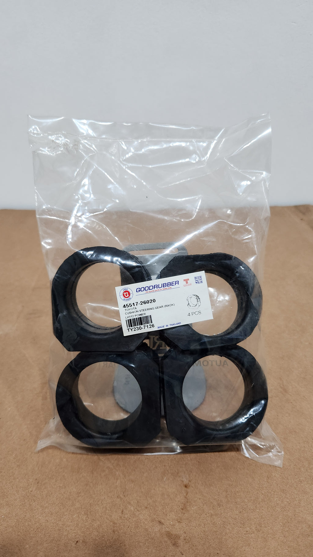 GOODRUBBER - SHOCK ABSORBER MOUNTING FRT - GR-48609-0D080 - TOYOTA VIOS 2003-2007