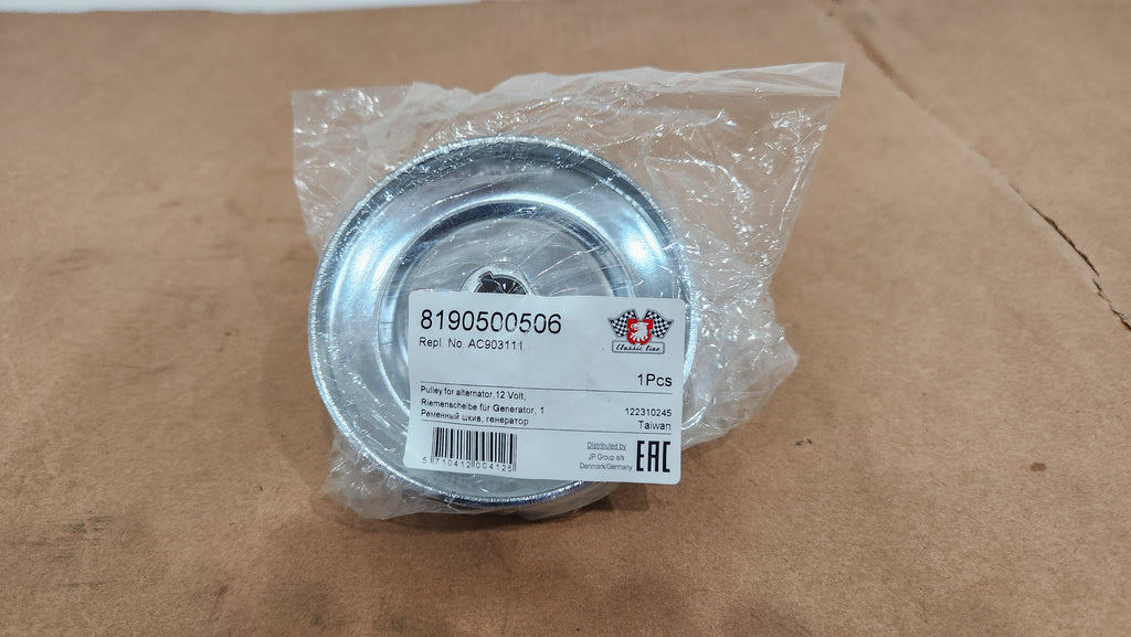 JP GROUP - GENERATOR PULLEY - HD - CHROME - JP GERMANY - 819-0500-506 - VW 1300, 1500, 1600