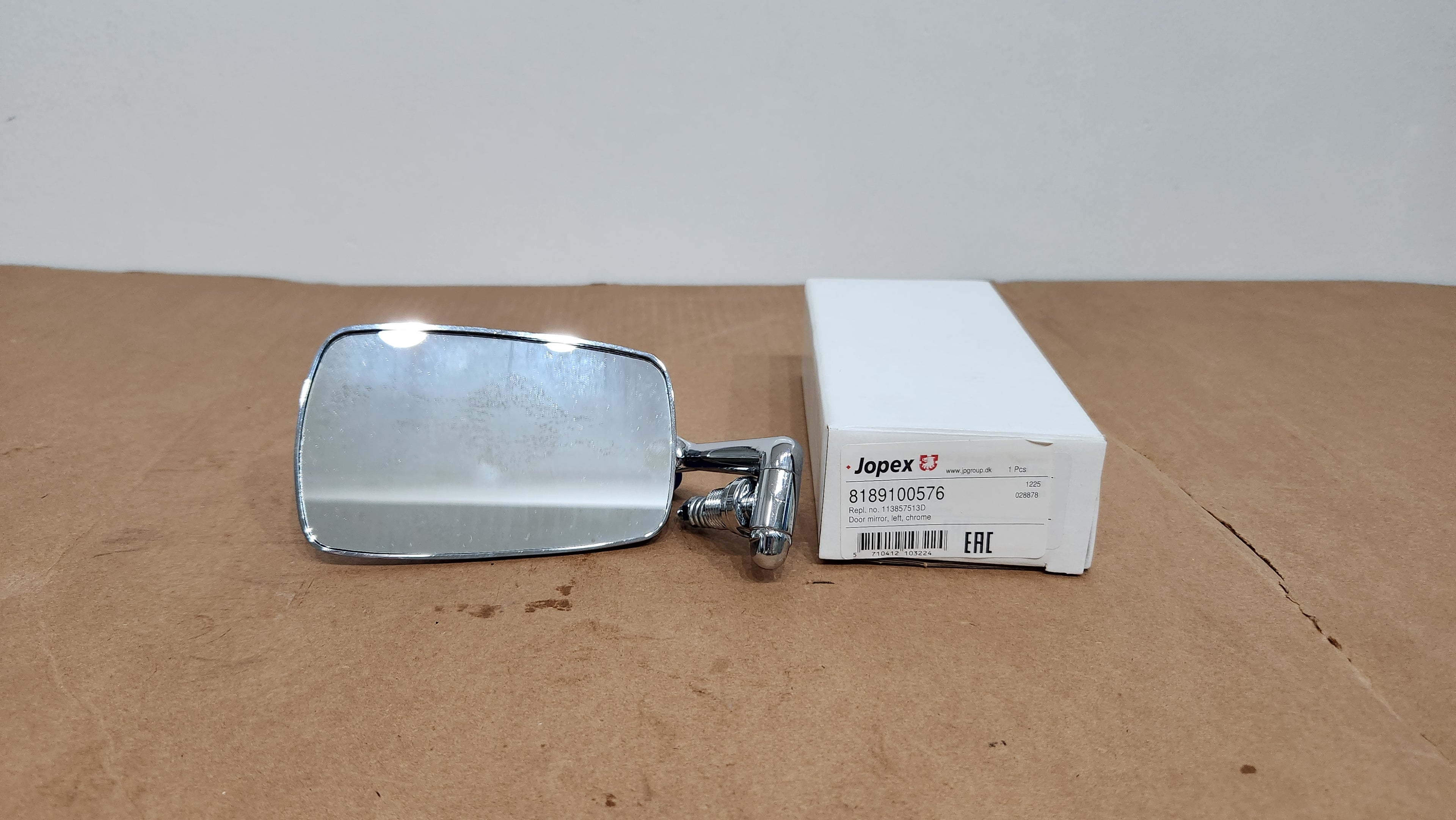 JP GROUP - SIDE MIRROR - LH - CHROME - JP GERMANY - 818-9100-576 - VW BEETLE
