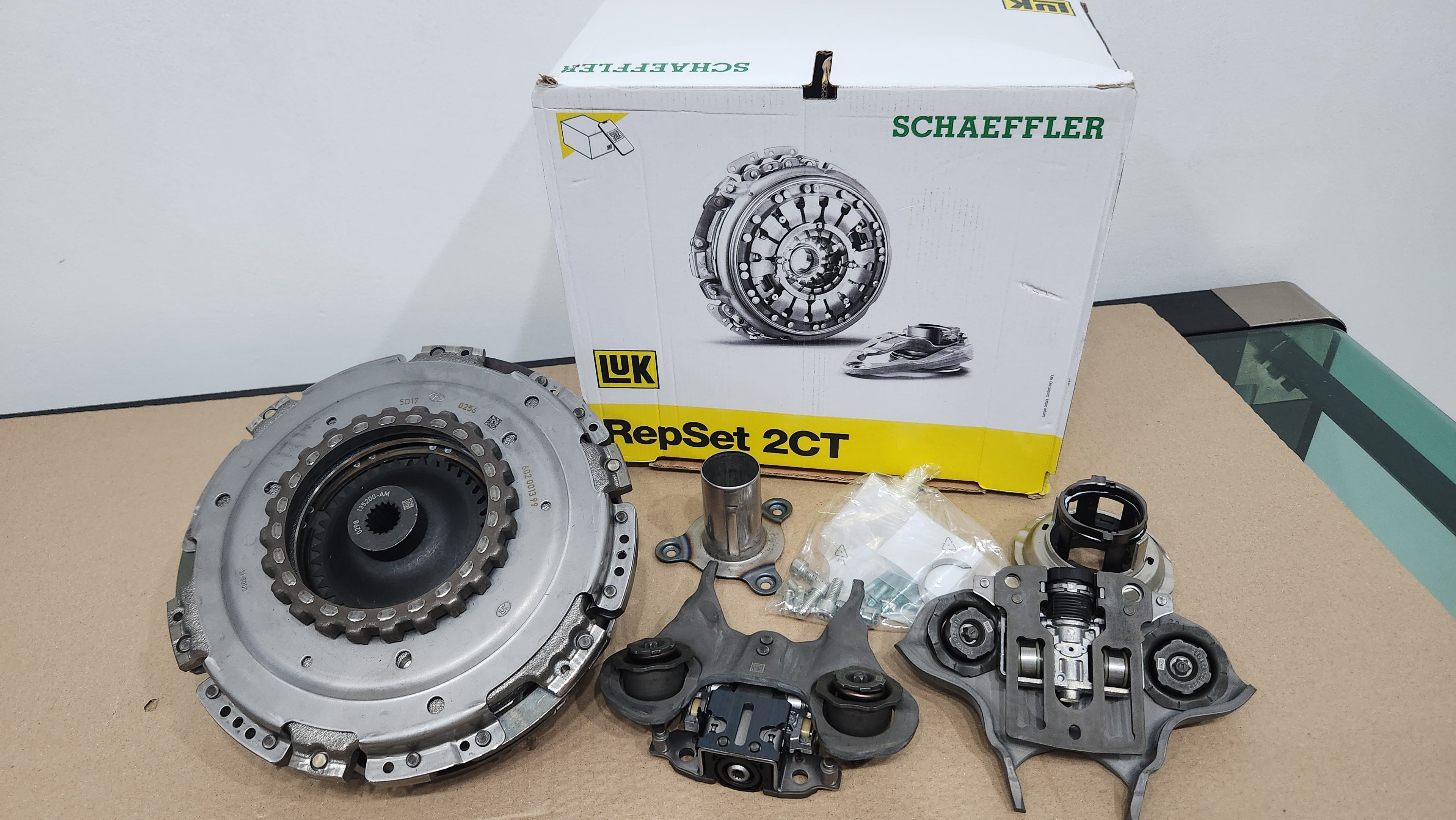LUK - CLUTCH KIT - DUAL CLUTCH - 602-0014-00 - FIESTA 1.0 ECOBOOST, ECOSPORT 1.0 ECOBOOST