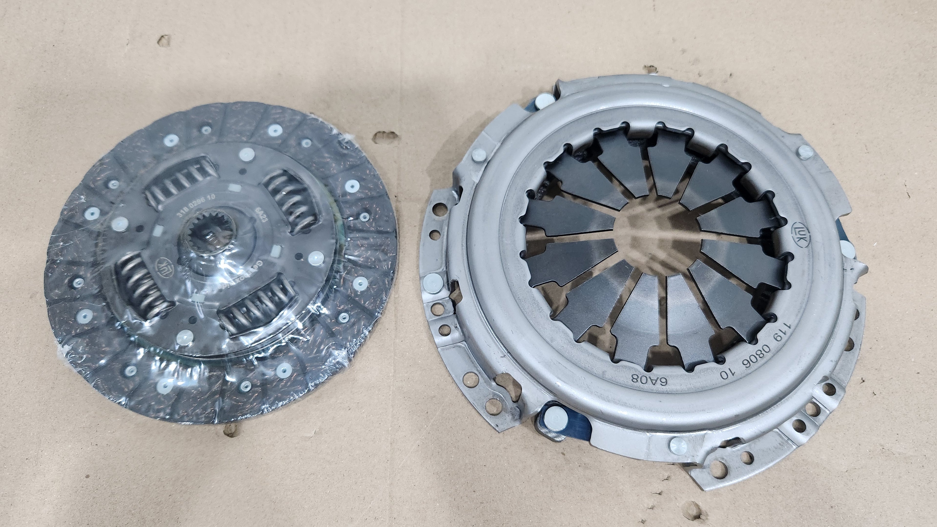 LUK - CLUTCH KIT - DISC & COVER - 619-3227-09 - WIGO 1.0 1KR FROM 2014
