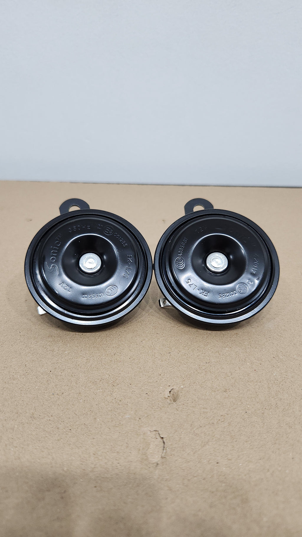 SONIC - 12V HIGH/LOW TONE 75MM DISC TYPE - BLACK - SONIC-L75 - ACCESSORIES