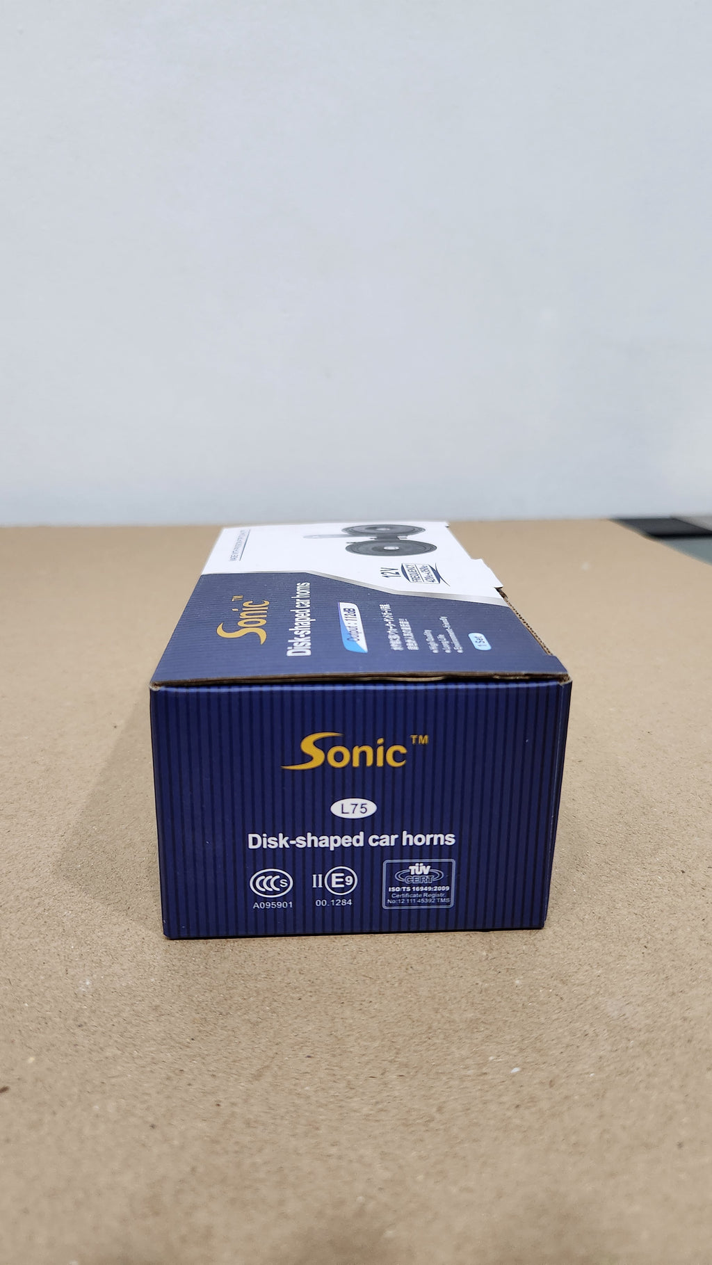 SONIC - 12V HIGH/LOW TONE 75MM DISC TYPE - BLACK - SONIC-L75 - ACCESSORIES