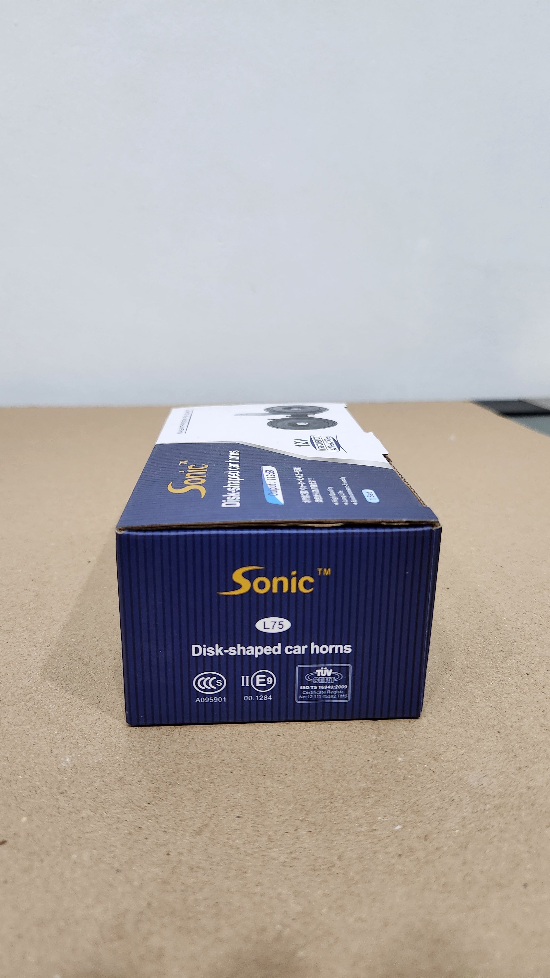 SONIC - 12V HIGH/LOW TONE 75MM DISC TYPE - BLACK - SONIC-L75 - ACCESSORIES